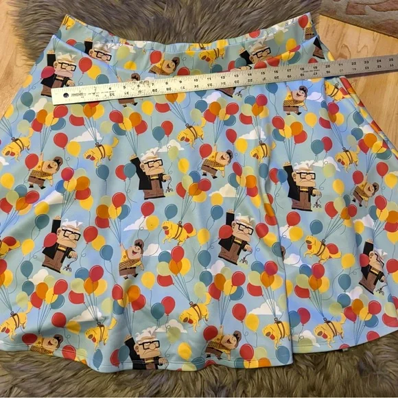 Torrid - Disney Pixar (UP) Skirt - excellent condition; Sz 3 - Picture 5 of 11